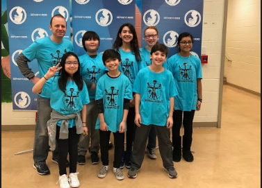 This team from Patrick M. Villano School competed this past weekend. Members worked for hours after school to prepare.