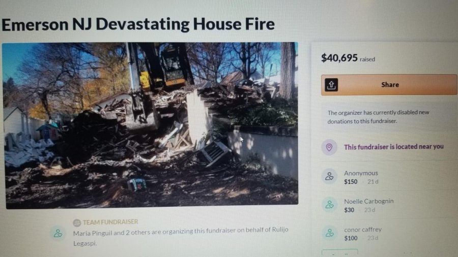 Friends in town helped create a Go Fund Me page for the families who lost everything in this house fire. 