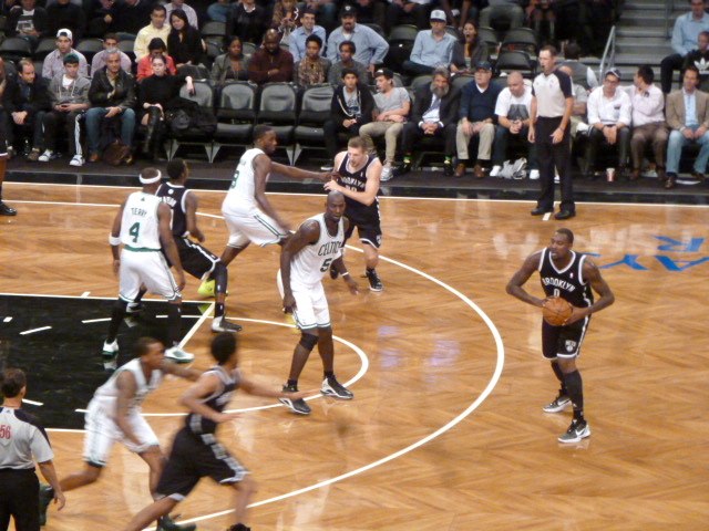 The Brooklyn Nets play the Boston Celtics on October 18, 2022.
