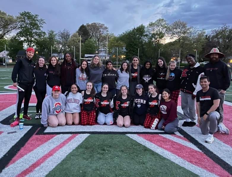The Emerson High School track and field team won the NJIC Patriot Division Championship this year. This is the teams third undefeated championship season in a row.