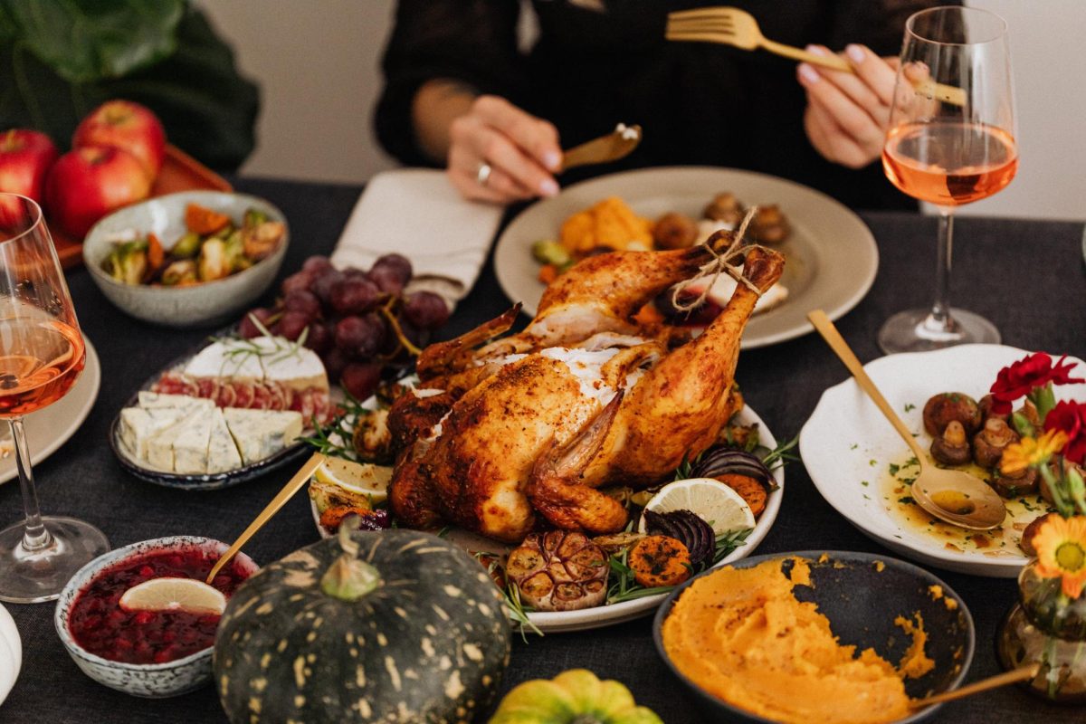 Families across the U.S. celebrate Thanksgiving by sharing a meal.