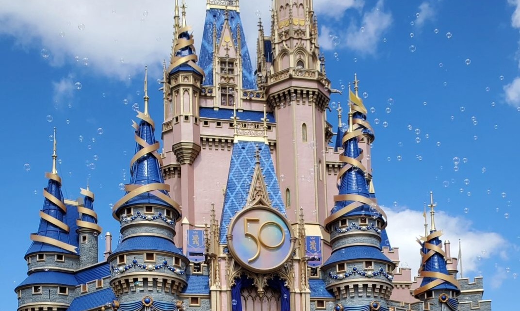 A popular destination for Disney fans is the Magic Kingdom at the Walt Disney World Resort in Orlando, Florida.