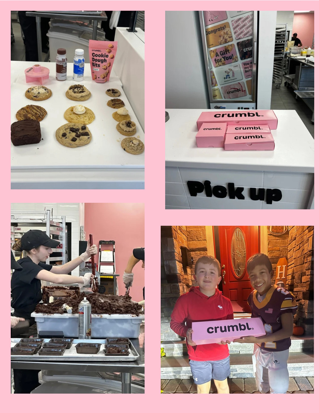 Crumbl Cookies is located at 380 Bergen Town Center, Ste E-5A, in Paramus, New Jersey. They're open until 10 or 11 p.m most nights.