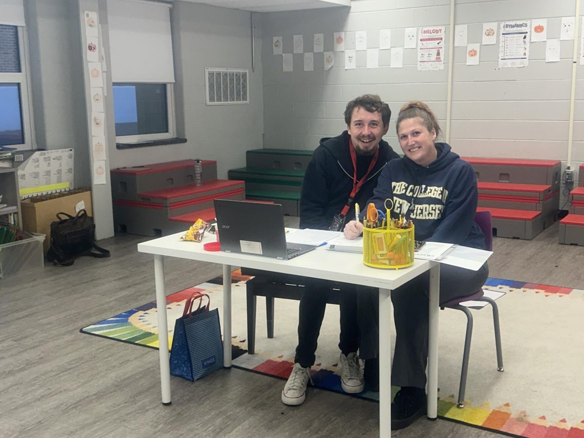 Joey Gibbs and Allison Beckley get ready to hear the auditions and cast the show.