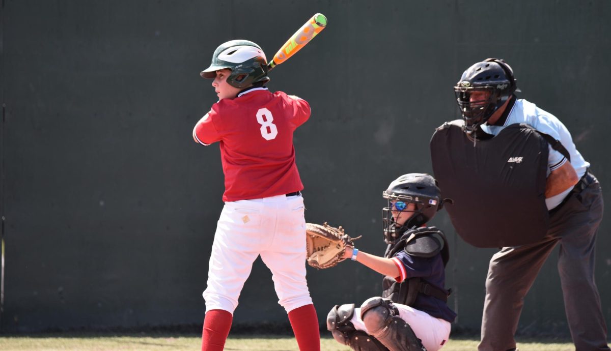 Many young people in Emerson like to play and watch baseball.