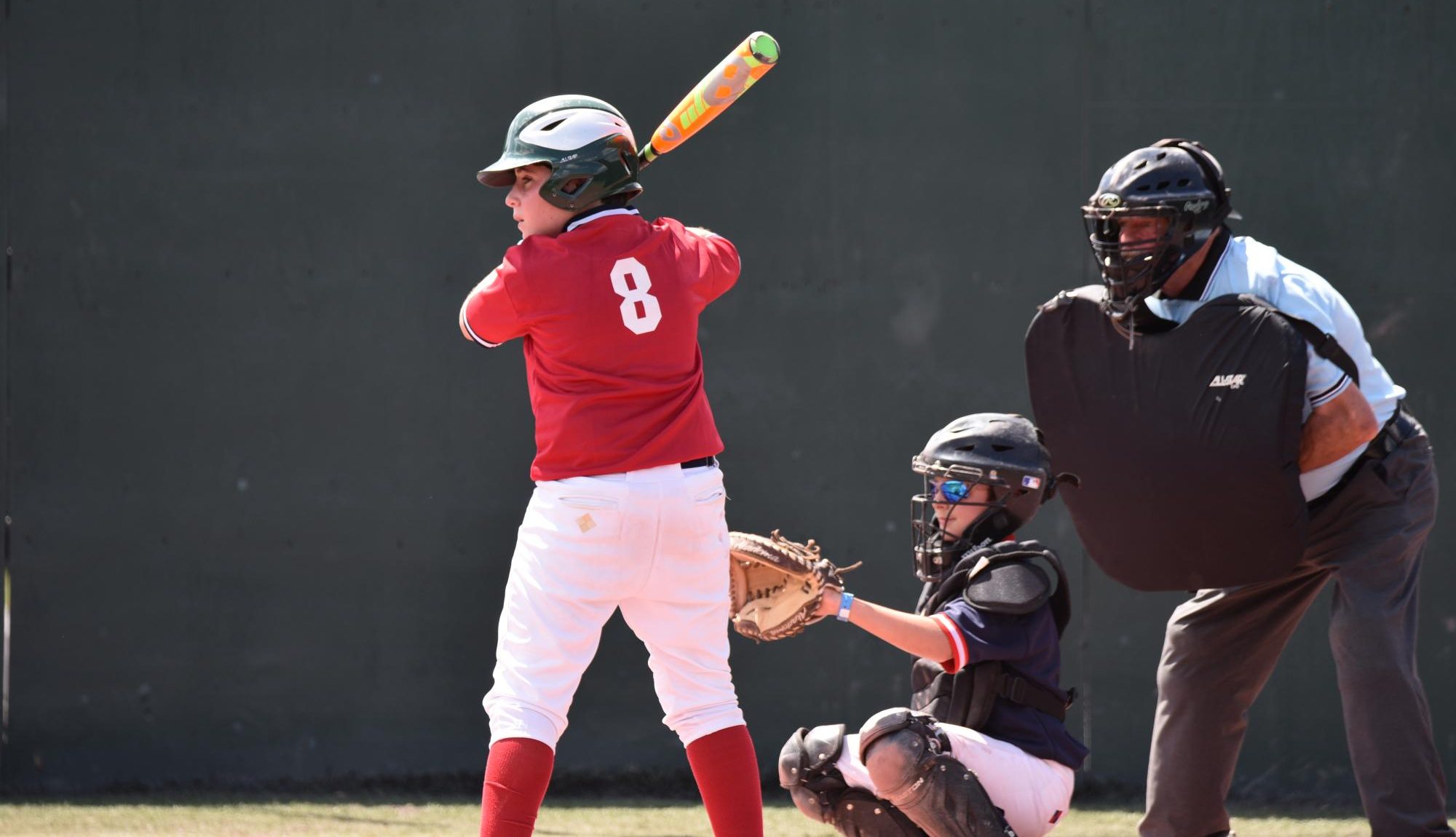 Many young people in Emerson like to play and watch baseball.