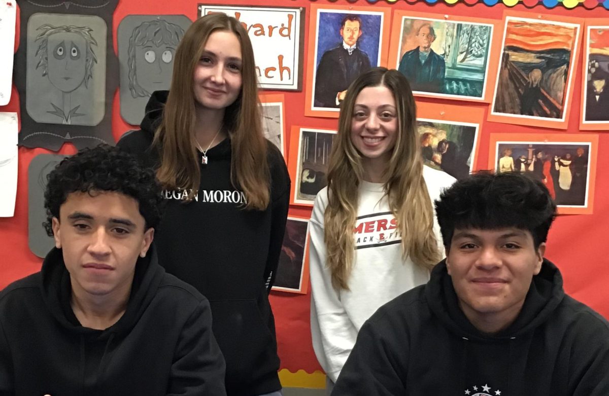 Emerson varsity captains agree soccer was a huge part of their childhood. Kylie Grompone, Ally Palladio, Ethan Amaral, and Angel Ponce said many memories were made on the field.