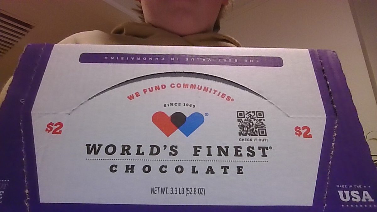 The chocolate boxes contain 30 bars of chocolate. Each bar costs $2.