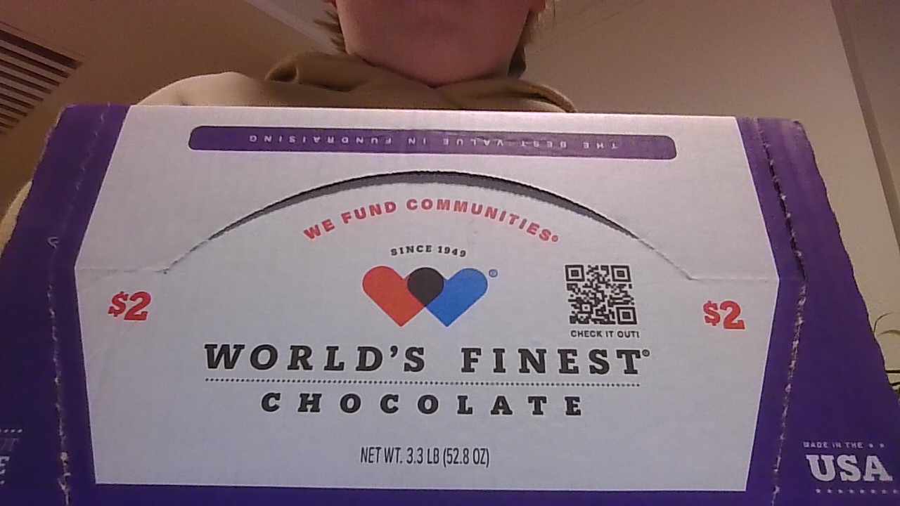 The chocolate boxes contain 30 bars of chocolate. Each bar costs $2.