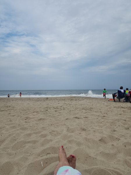 A popular destination for some students is the Jersey shore, seen here.